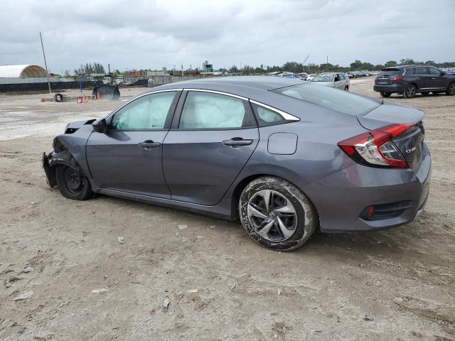 2HGFC2F69LH511832 - 2020 HONDA CIVIC LX CHARCOAL photo 2