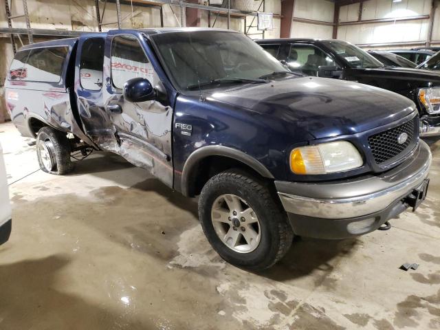 1FTRX18L73NA27971 - 2003 FORD F150 BLUE photo 4