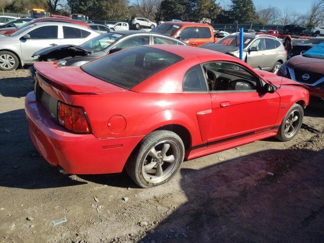 1FAFP42X22F127085 - 2002 FORD MUSTANG GT RED photo 3