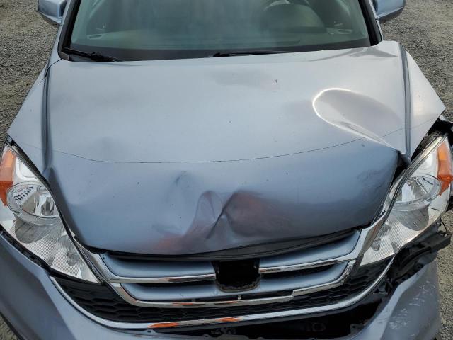 5J6RE4H7XAL018808 - 2010 HONDA CR-V EXL BLUE photo 12
