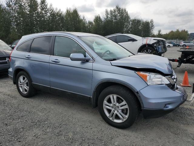 5J6RE4H7XAL018808 - 2010 HONDA CR-V EXL BLUE photo 4