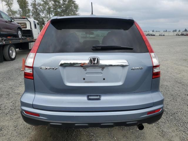 5J6RE4H7XAL018808 - 2010 HONDA CR-V EXL BLUE photo 6