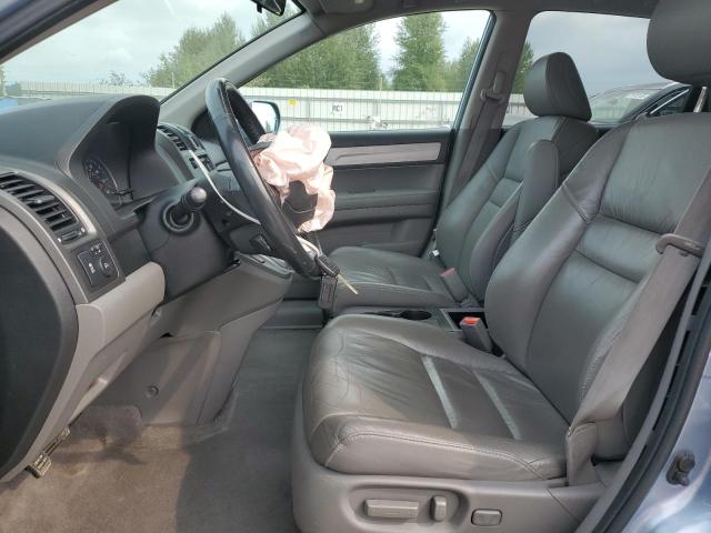 5J6RE4H7XAL018808 - 2010 HONDA CR-V EXL BLUE photo 7