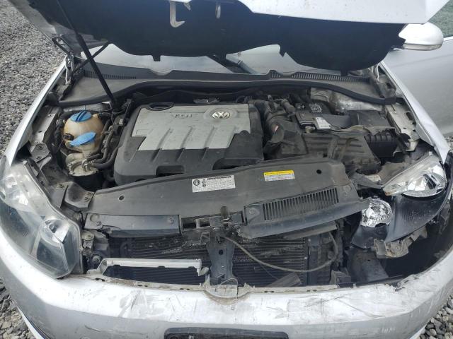 3VWPL7AJ9EM600927 - 2014 VOLKSWAGEN JETTA TDI SILVER photo 11