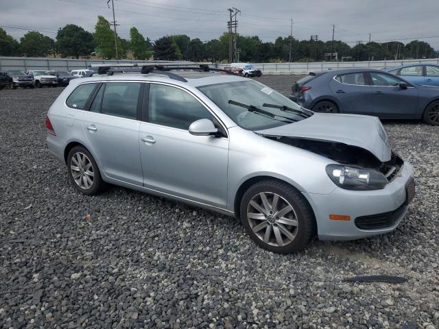 3VWPL7AJ9EM600927 - 2014 VOLKSWAGEN JETTA TDI SILVER photo 4