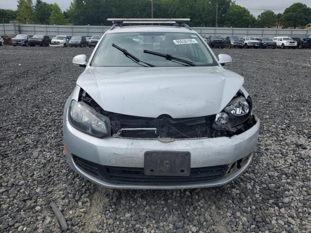 3VWPL7AJ9EM600927 - 2014 VOLKSWAGEN JETTA TDI SILVER photo 5