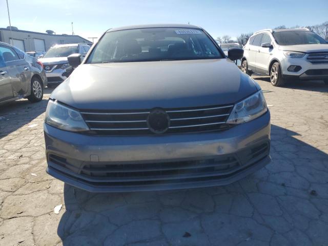 3VW2K7AJ9FM318382 - 2015 VOLKSWAGEN JETTA BASE GRAY photo 5