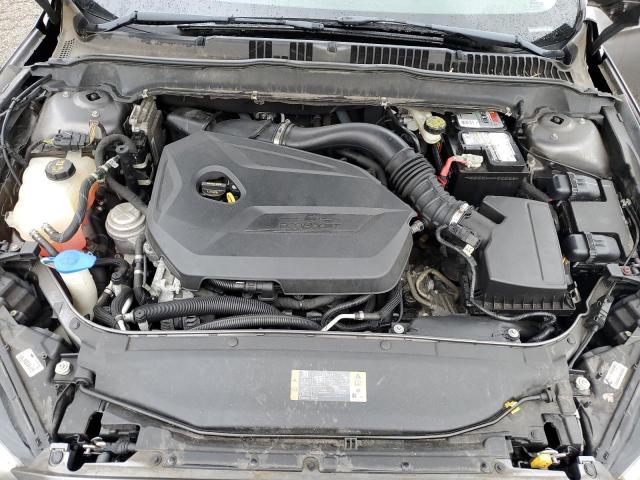 3FA6P0HR1DR217738 - 2013 FORD FUSION SE GRAY photo 11