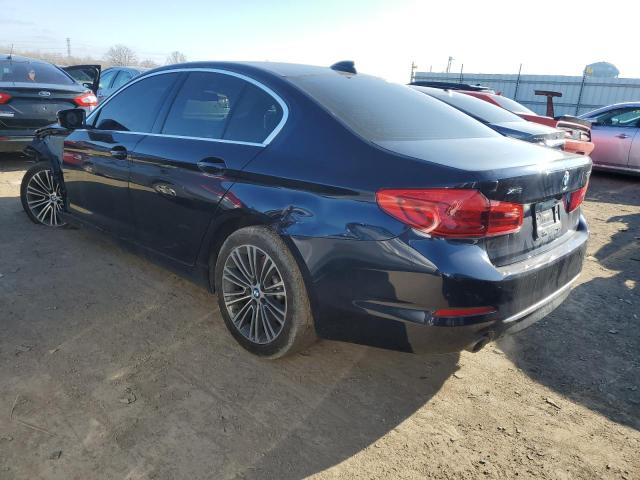 WBAJA7C54KWW25354 - 2019 BMW 530 XI BLUE photo 2