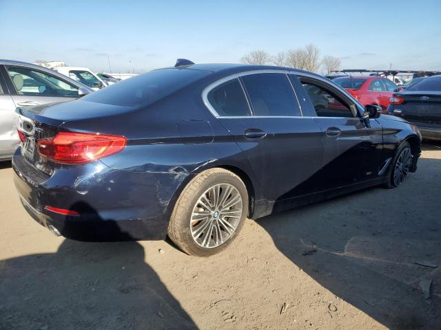 WBAJA7C54KWW25354 - 2019 BMW 530 XI BLUE photo 3