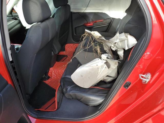 2HGFC2F78HH552405 - 2017 HONDA CIVIC EX RED photo 10