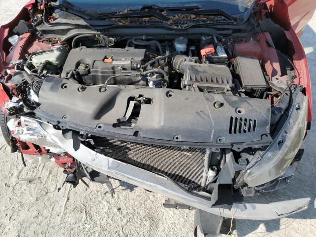 2HGFC2F78HH552405 - 2017 HONDA CIVIC EX RED photo 11