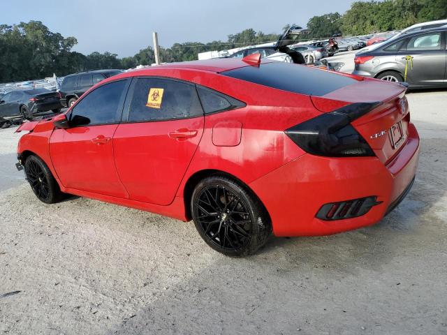 2HGFC2F78HH552405 - 2017 HONDA CIVIC EX RED photo 2