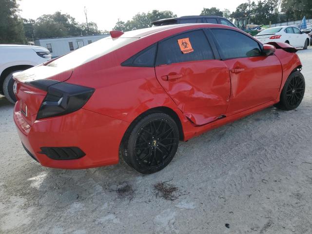 2HGFC2F78HH552405 - 2017 HONDA CIVIC EX RED photo 3
