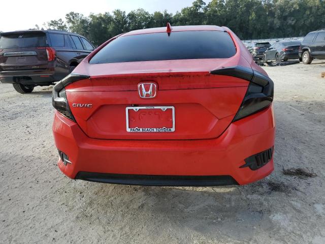 2HGFC2F78HH552405 - 2017 HONDA CIVIC EX RED photo 6
