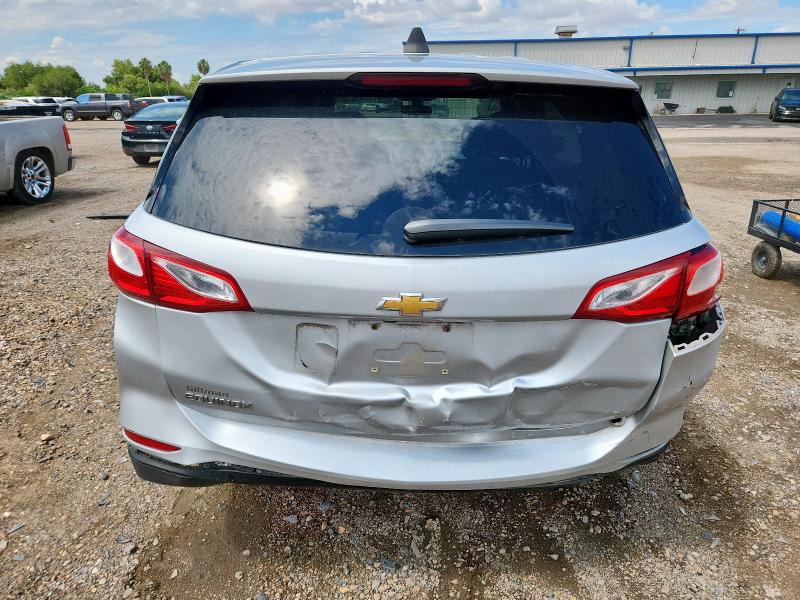 2GNAXHEV9K6298052 - 2019 CHEVROLET EQUINOX LS SILVER photo 6