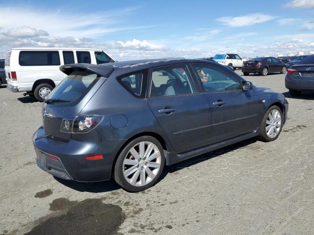 JM1BK34M681114320 - 2008 MAZDA SPEED 3 GRAY photo 3