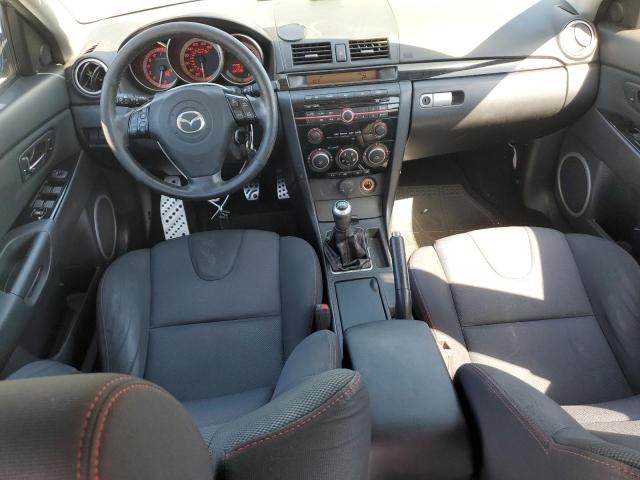 JM1BK34M681114320 - 2008 MAZDA SPEED 3 GRAY photo 8