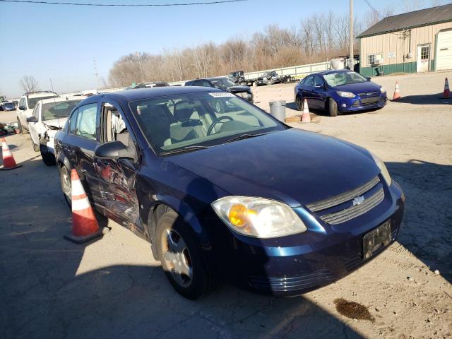 1G1AK58F287121922 - 2008 CHEVROLET COBALT LS BLUE photo 4