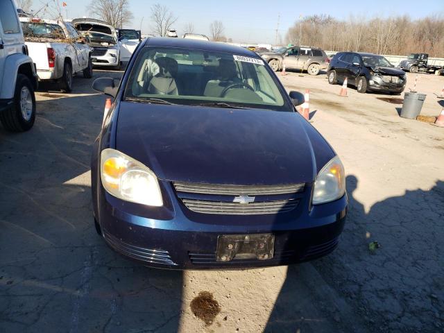 1G1AK58F287121922 - 2008 CHEVROLET COBALT LS BLUE photo 5