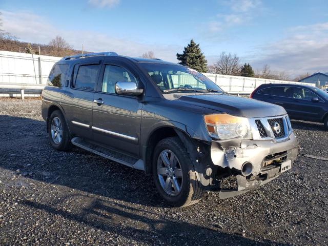 5N1AA0NE3BN609770 - 2011 NISSAN ARMADA PLATINUM GRAY photo 4