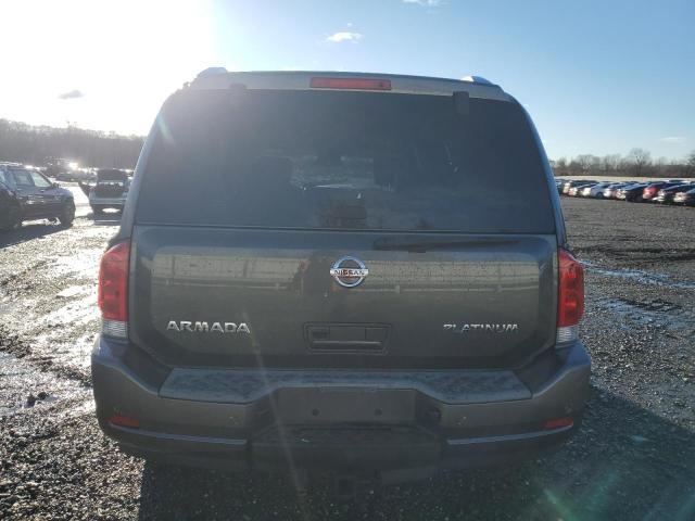 5N1AA0NE3BN609770 - 2011 NISSAN ARMADA PLATINUM GRAY photo 6