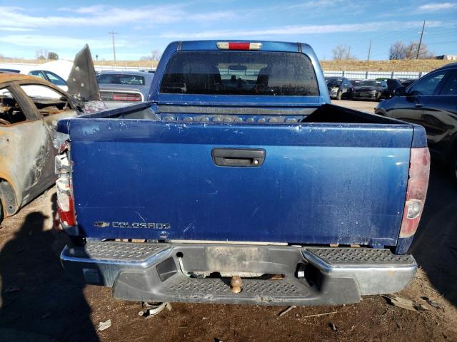 1GCDT136868241183 - 2006 CHEVROLET COLORADO BLUE photo 6