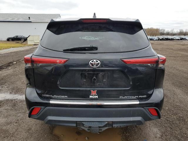 5TDFZRBH4LS035097 - 2020 TOYOTA HIGHLANDER PLATINUM BLACK photo 6