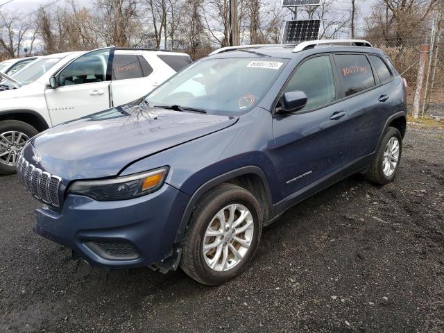 1C4PJLCBXMD165062 - 2021 JEEP CHEROKEE LATITUDE BLUE photo 1