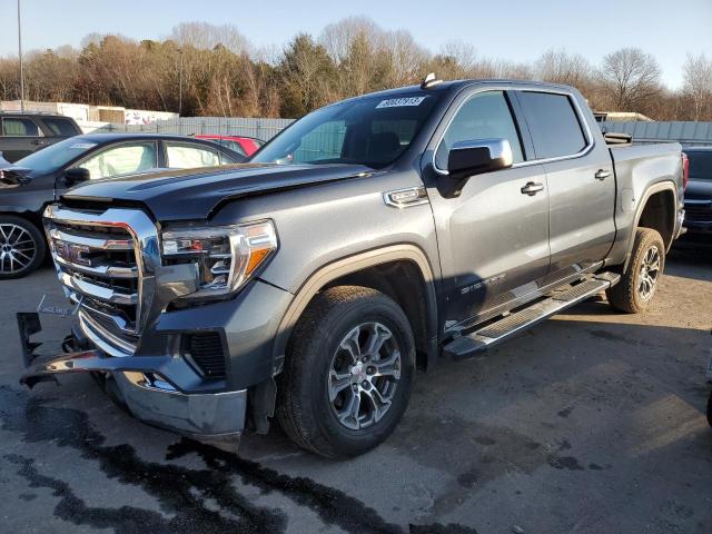 1GTU9BEDXMZ309880 - 2021 GMC SIERRA K1500 SLE GRAY photo 1