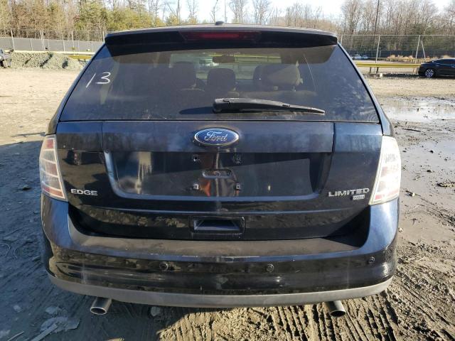 2FMDK49C08BB26137 - 2008 FORD EDGE LIMITED BLUE photo 6