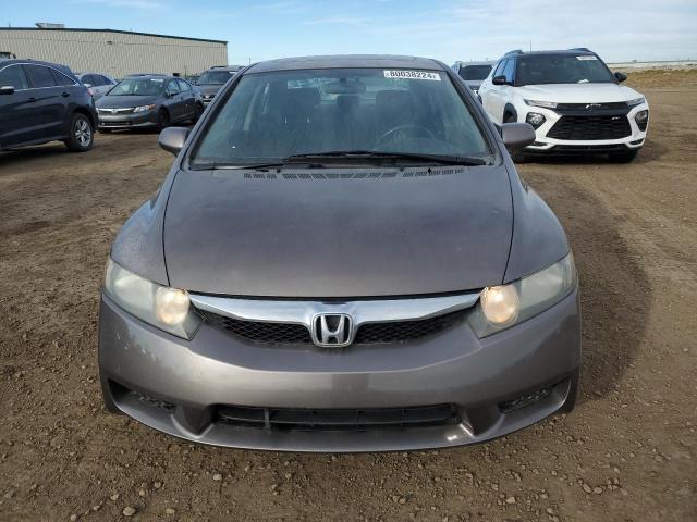 2HGFA166X9H006987 - 2009 HONDA CIVIC LX-S ნაცრისფერი ფოტო 5