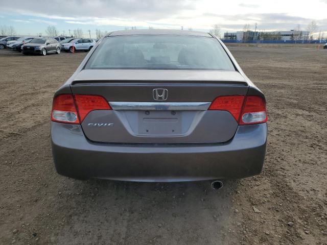 2HGFA166X9H006987 - 2009 HONDA CIVIC LX-S ნაცრისფერი ფოტო 6