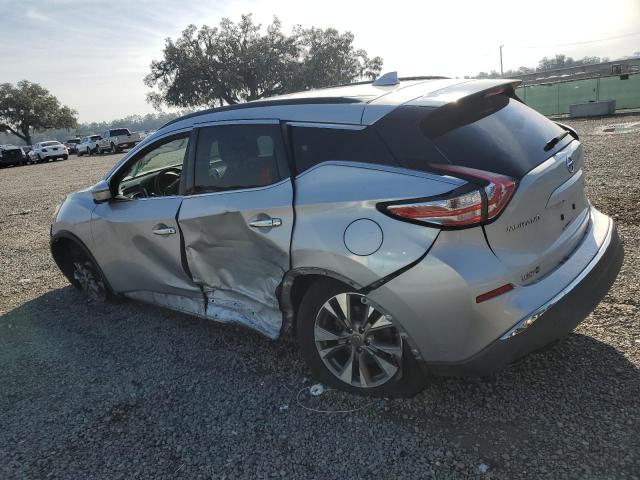 5N1AZ2MG5HN108637 - 2017 NISSAN MURANO S SILVER photo 2