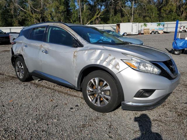 5N1AZ2MG5HN108637 - 2017 NISSAN MURANO S SILVER photo 4