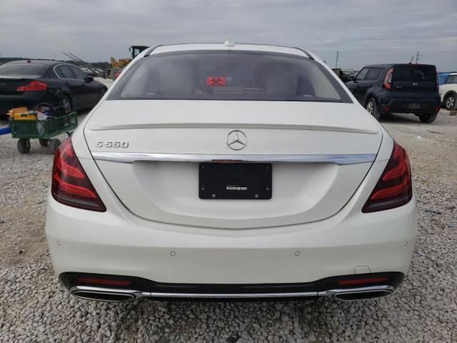 WDDUG8DB9KA481053 - 2019 MERCEDES-BENZ S 560 WHITE photo 6