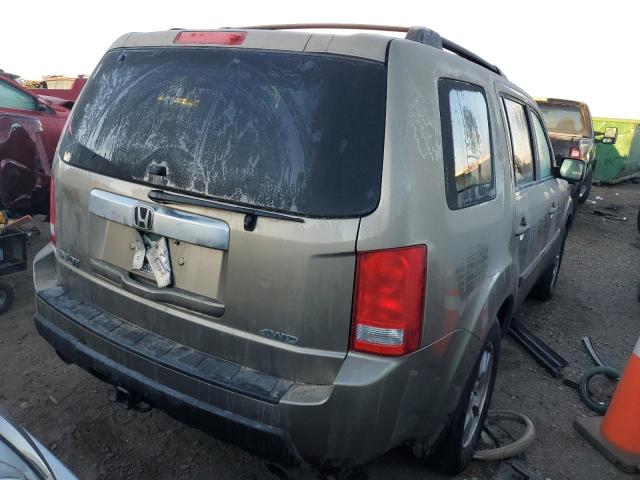 5FNYF4H61BB104339 - 2011 HONDA PILOT EXL TAN photo 3