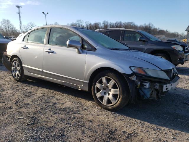 1HGFA15589L000326 - 2009 HONDA CIVIC LX SILVER photo 4