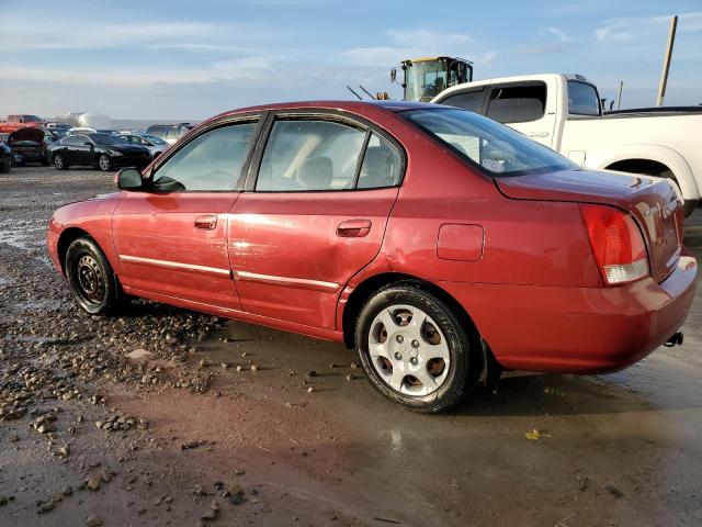 KMHDN45D33U514729 - 2003 HYUNDAI ELANTRA GLS MAROON photo 2