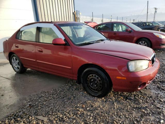 KMHDN45D33U514729 - 2003 HYUNDAI ELANTRA GLS MAROON photo 4