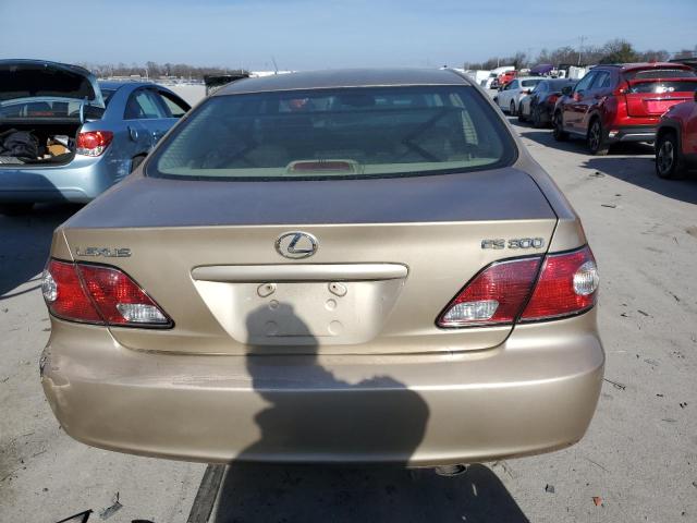 JTHBF30G936007633 - 2003 LEXUS ES 300 BEIGE photo 6