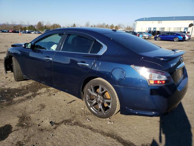 1N4AA5AP9DC810022 - 2013 NISSAN MAXIMA S BLUE photo 2