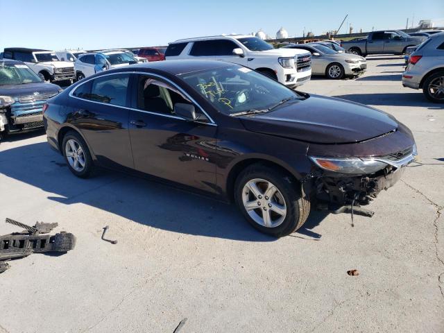 1G1ZB5ST5LF138195 - 2020 CHEVROLET MALIBU LS MAROON photo 4