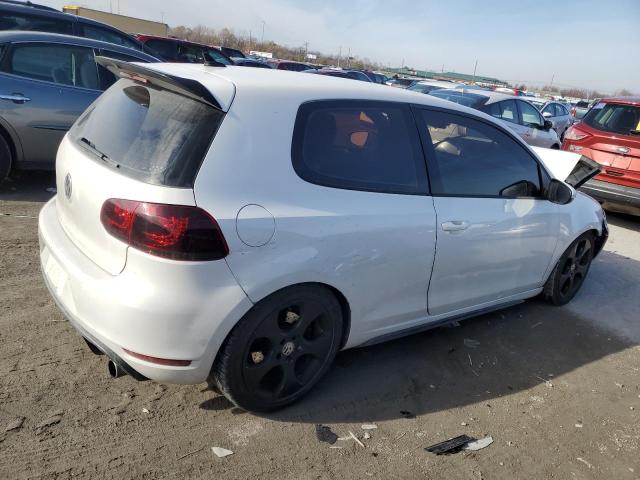 WVWEV7AJXAW195904 - 2010 VOLKSWAGEN GTI WHITE photo 3