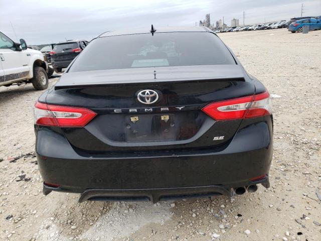 4T1B11HK5KU790744 - 2019 TOYOTA CAMRY L BLACK photo 6