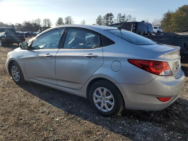 KMHCT4AE6EU688071 - 2014 HYUNDAI ACCENT GLS GRAY photo 2