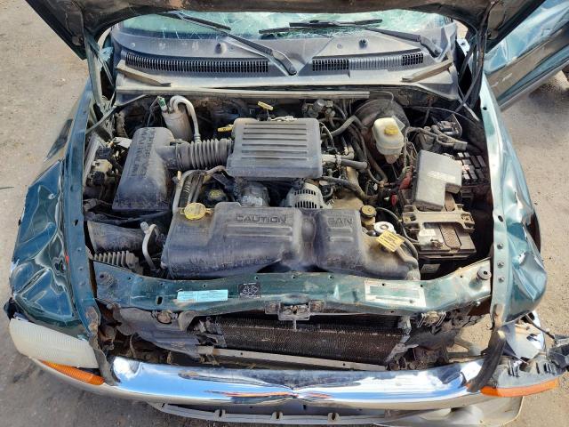 1B7GG22N3YS714235 - 2000 DODGE DAKOTA 绿色 照片 11