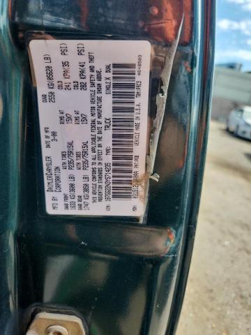 1B7GG22N3YS714235 - 2000 DODGE DAKOTA 绿色 照片 12