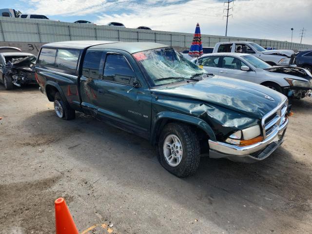 1B7GG22N3YS714235 - 2000 DODGE DAKOTA 绿色 照片 4