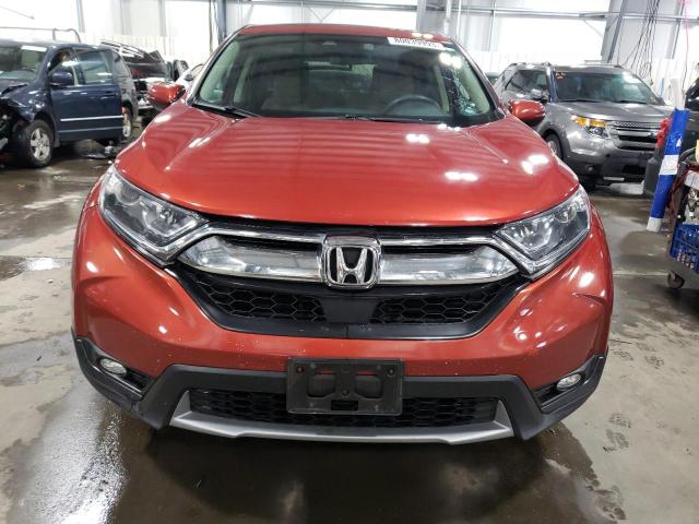 2HKRW2H56HH629858 - 2017 HONDA CR-V EX ORANGE photo 5